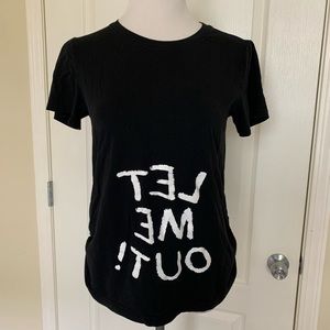 Maternity top Let me out tee